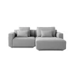 &Tradition Develius B modular sofa with cushions, Fiord 151