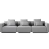 &Tradition Develius D modular sofa with cushions, Fiord 151