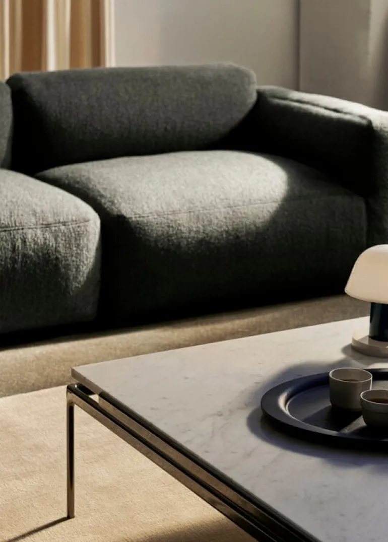 &Tradition Develius Mellow A modular sofa, green Barnum 08