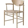 &Tradition Drawn HM4 chair, white oiled oak