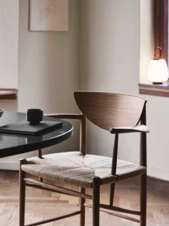 &Tradition Drawn HM4 chair, oiled walnut