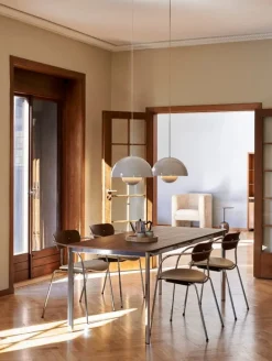 &Tradition Drip HW58 table, black - bronzed aluminium