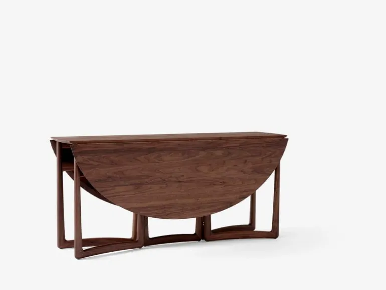 &Tradition Drop Leaf HM6 dining table, oiled walnut