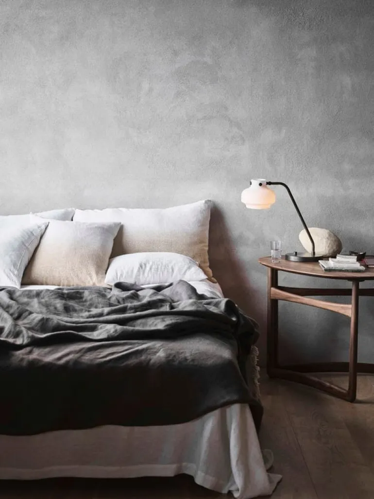 &Tradition Drop Leaf HM5 side table, oiled walnut