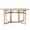&Tradition Drop Leaf HM6 dining table, white oiled oak