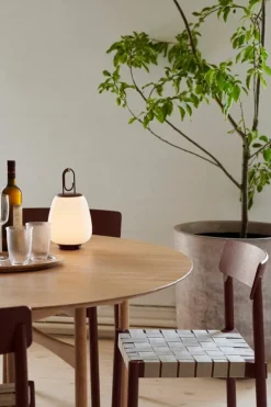 &Tradition Drop Leaf HM6 dining table, white oiled oak