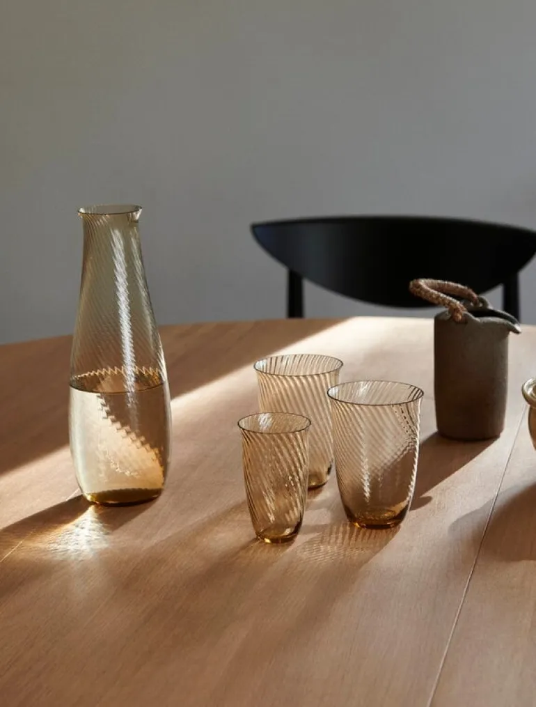 &Tradition Drop Leaf HM6 dining table, white oiled oak