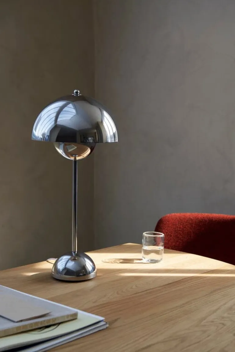 &Tradition Drop Leaf HM6 dining table, white oiled oak