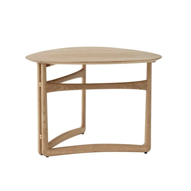 &Tradition Drop Leaf HM5 side table, white oiled oak