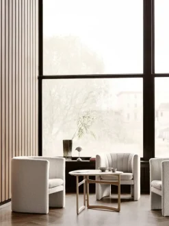 &Tradition Flowerpot VP9 portable table lamp, grey beige