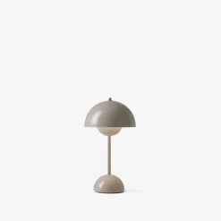 &Tradition Flowerpot VP9 portable table lamp, grey beige