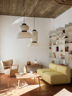 &Tradition Flowerpot VP9 portable table lamp, grey beige