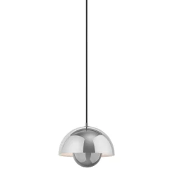 &Tradition Flowerpot VP1 pendant, chrome plated