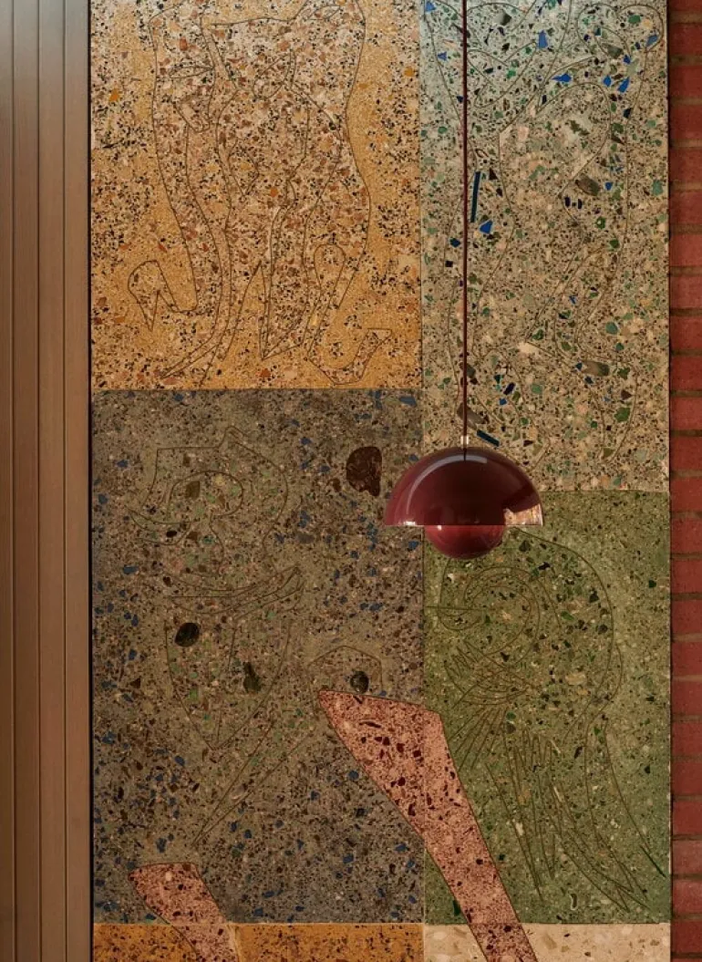 &Tradition Flowerpot VP1 pendant, dark plum