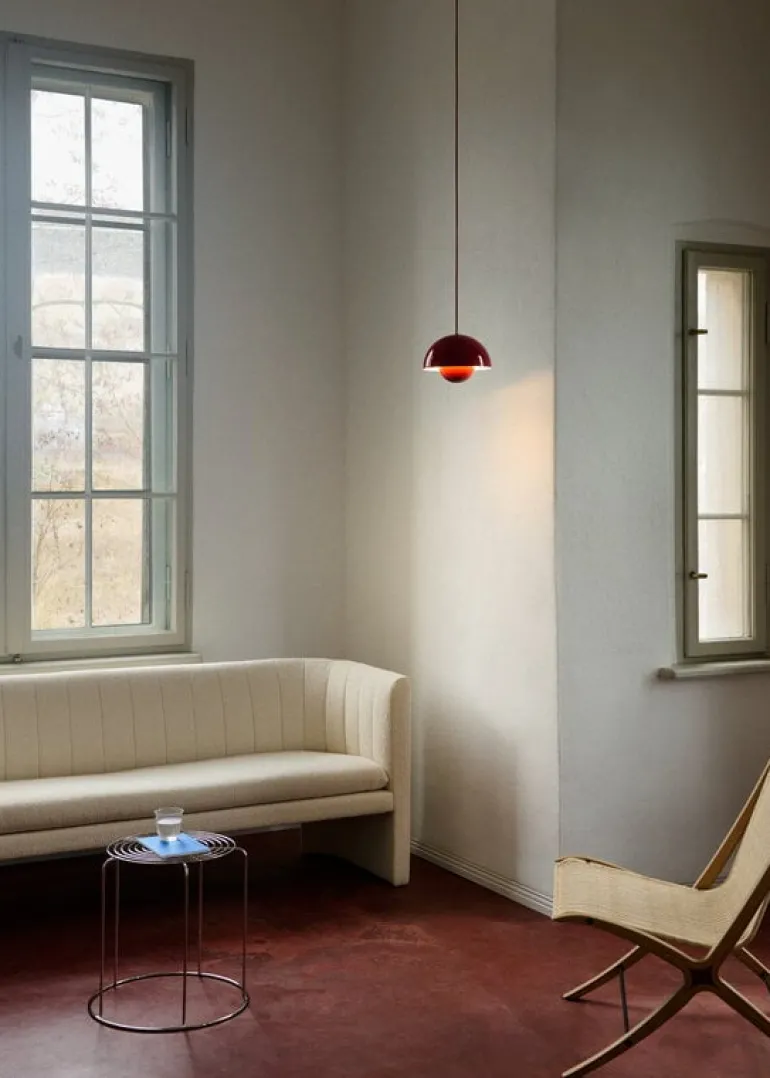 &Tradition Flowerpot VP1 pendant, dark plum