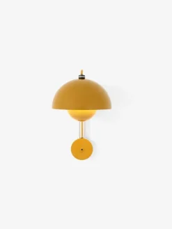 &Tradition Flowerpot VP8 wall lamp, mustard