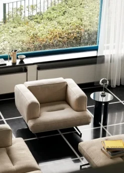 &Tradition Flowerpot VP9 portable table lamp, chrome plated