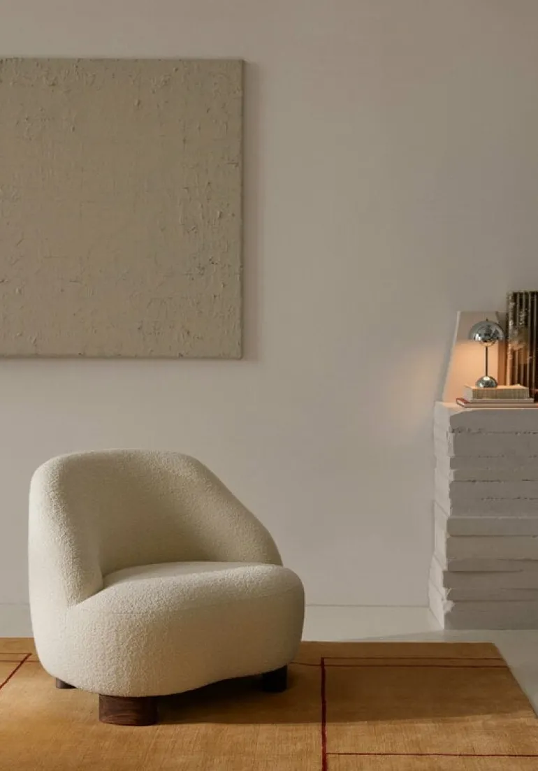 &Tradition Flowerpot VP9 portable table lamp, chrome plated