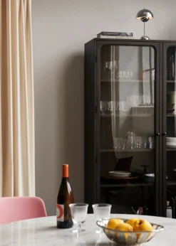 &Tradition Flowerpot VP9 portable table lamp, chrome plated