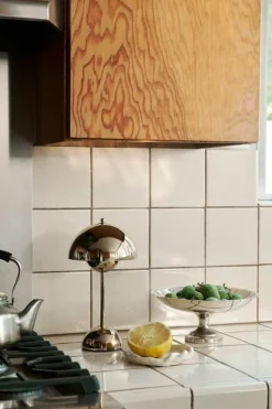 &Tradition Flowerpot VP9 portable table lamp, chrome plated