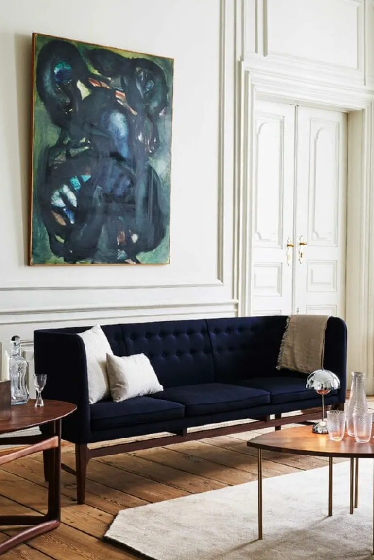 &Tradition Flowerpot VP9 portable table lamp, chrome plated