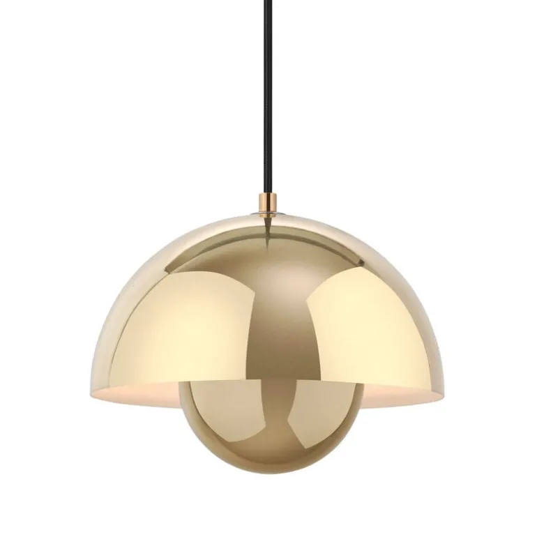 &Tradition Flowerpot VP1 pendant, brass plated