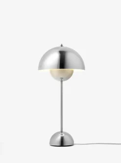 &Tradition Flowerpot VP3 table lamp, chrome plated