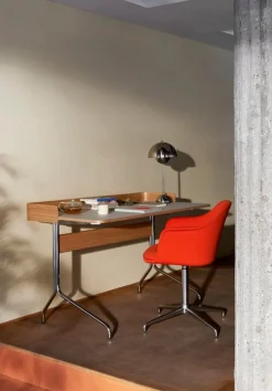 &Tradition Flowerpot VP3 table lamp, chrome plated