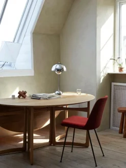 &Tradition Flowerpot VP3 table lamp, chrome plated