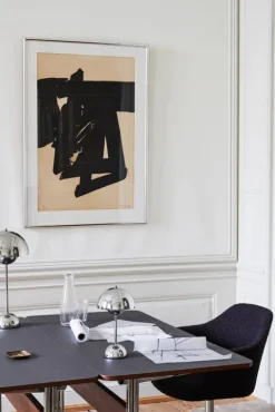 &Tradition Flowerpot VP3 table lamp, chrome plated