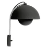 &Tradition Flowerpot VP8 wall lamp, matt black