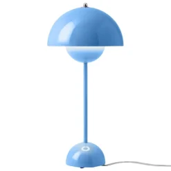 &Tradition Flowerpot VP3 table lamp, swim blue