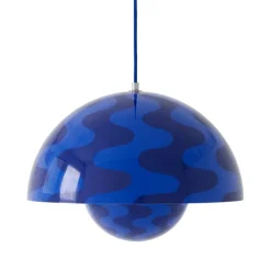 &Tradition Flowerpot VP7 pendant, cobalt blue - twilight blue