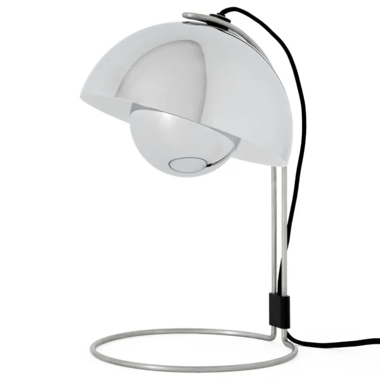 &Tradition Flowerpot VP4 table lamp, chrome plated