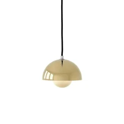 &Tradition Flowerpot VP10 pendant, brass plated