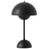 &Tradition Flowerpot VP9 portable table lamp, matt black