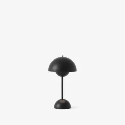 &Tradition Flowerpot VP9 portable table lamp, matt black