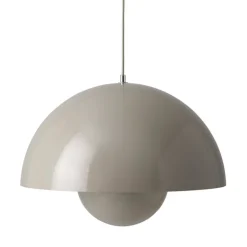 &Tradition Flowerpot VP2 pendant, grey beige