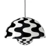 &Tradition Flowerpot VP2 pendant, black - white