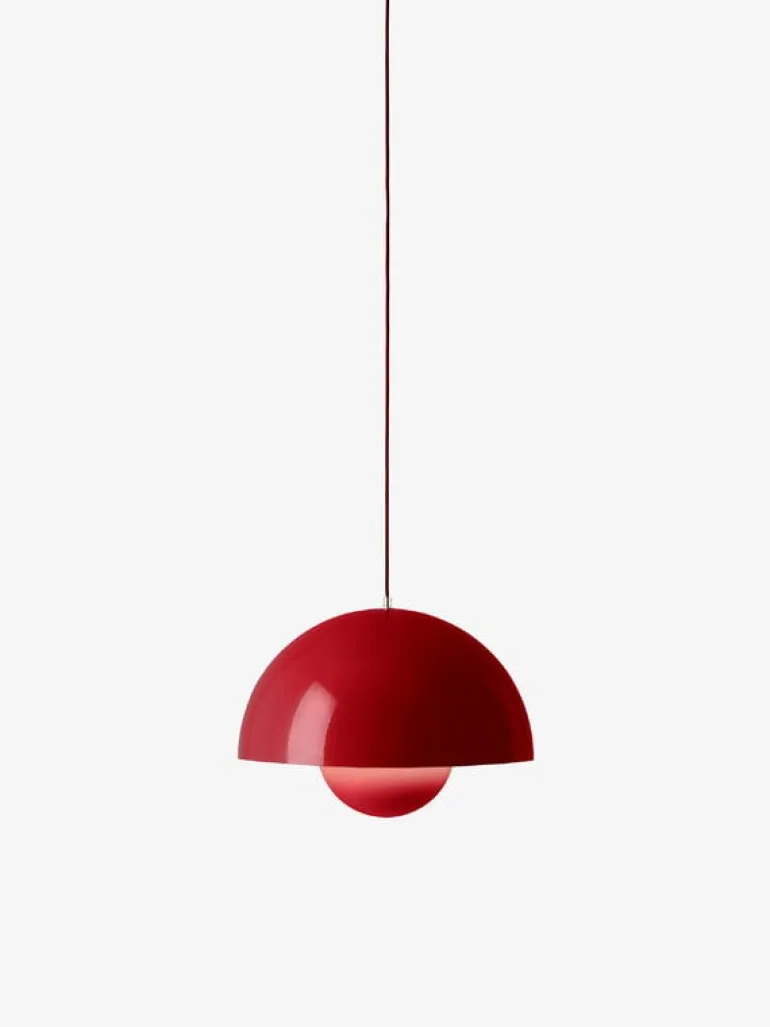 &Tradition Flowerpot VP2 pendant, vermilion red