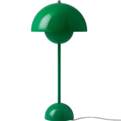 &Tradition Flowerpot VP3 table lamp, signal green