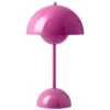 &Tradition Flowerpot VP9 portable table lamp, tangy pink