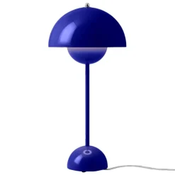 &Tradition Flowerpot VP3 table lamp, cobalt blue