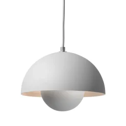 &Tradition Flowerpot VP1 pendant, matt light grey