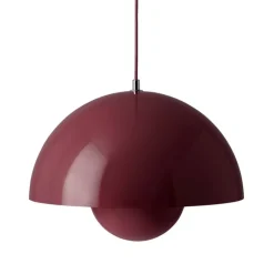 &Tradition Flowerpot VP7 pendant, dark plum