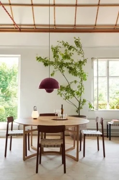 &Tradition Flowerpot VP7 pendant, dark plum