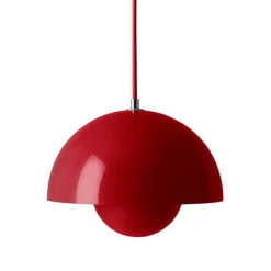 &Tradition Flowerpot VP1 pendant, vermilion red