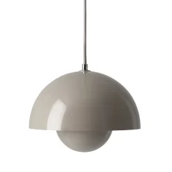 &Tradition Flowerpot VP1 pendant, grey beige