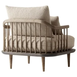 &Tradition Fly SC1 lounge chair, smoked oak - Karakorum 003