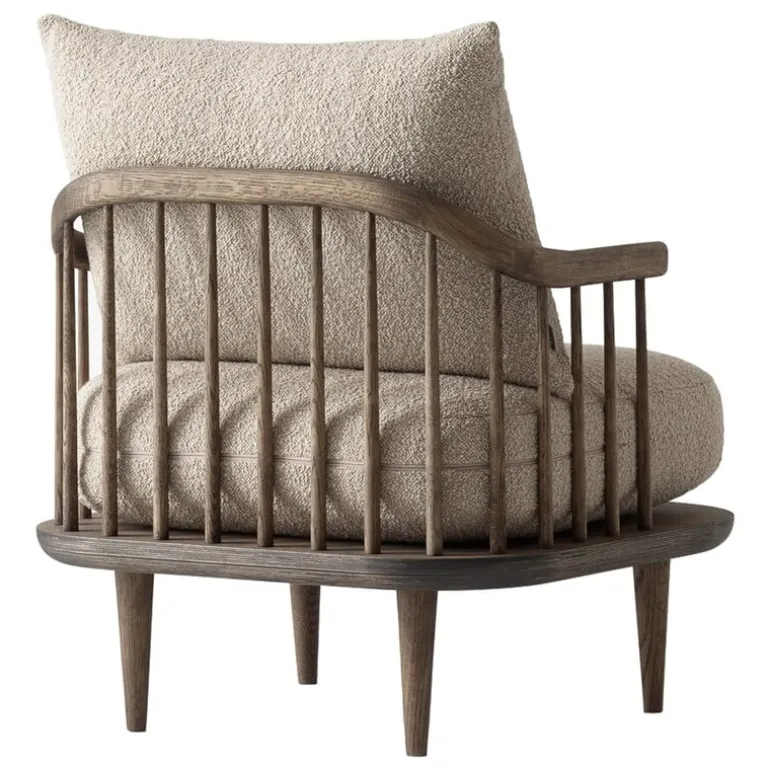 &Tradition Fly SC10 lounge chair, smoked oak - Karakorum 003